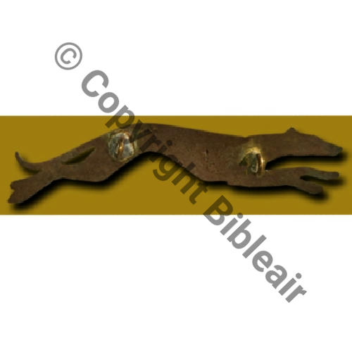 A1060  1924.30 A1060NH SPA.81 6eDrille LEVRIER 33eRAM MAYENCE  SM 2Anneaux Dos lisse No1 69x13mm Src.Y.GENTY 281Eur11.23 